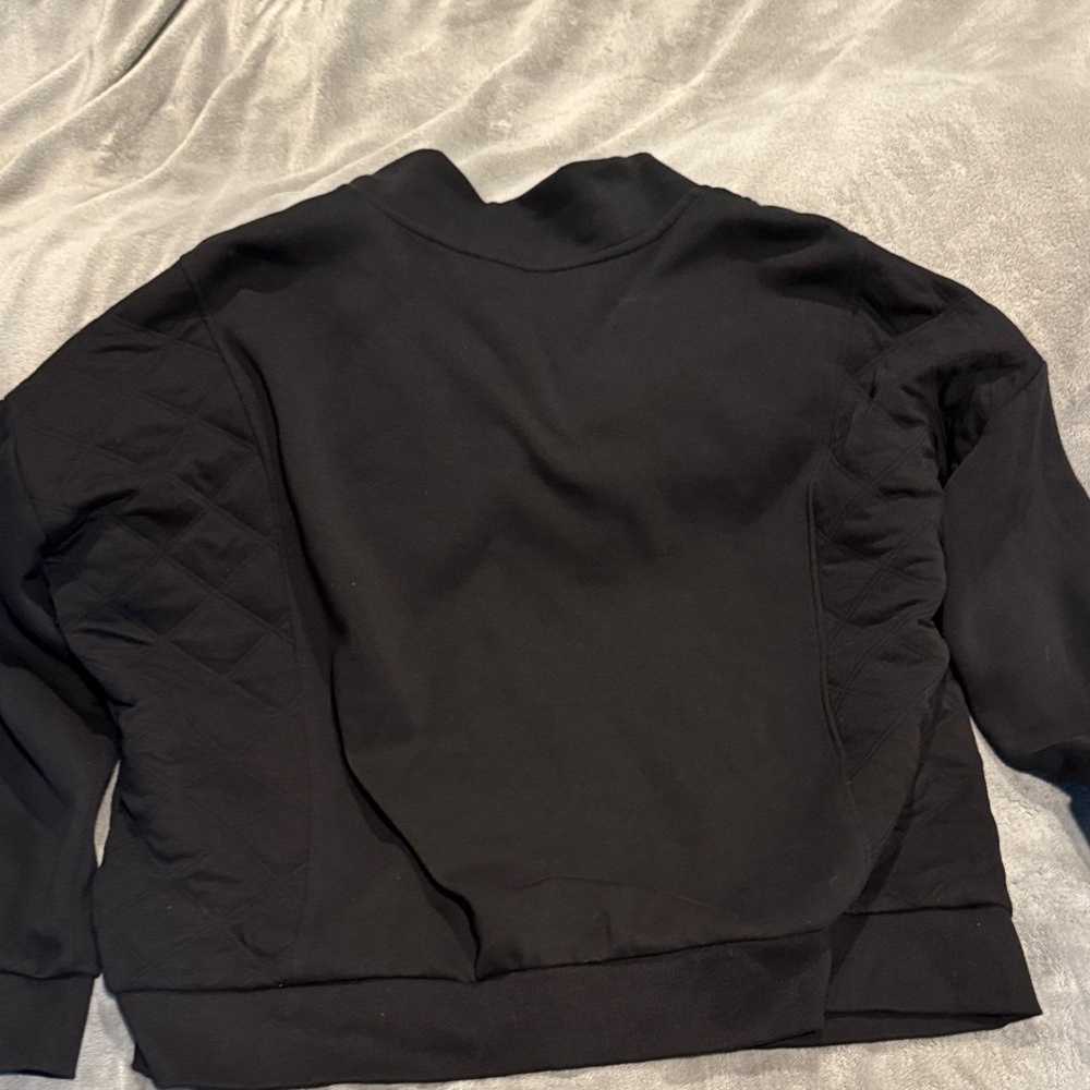 Sonoma Black Snap Button Pullover - image 4